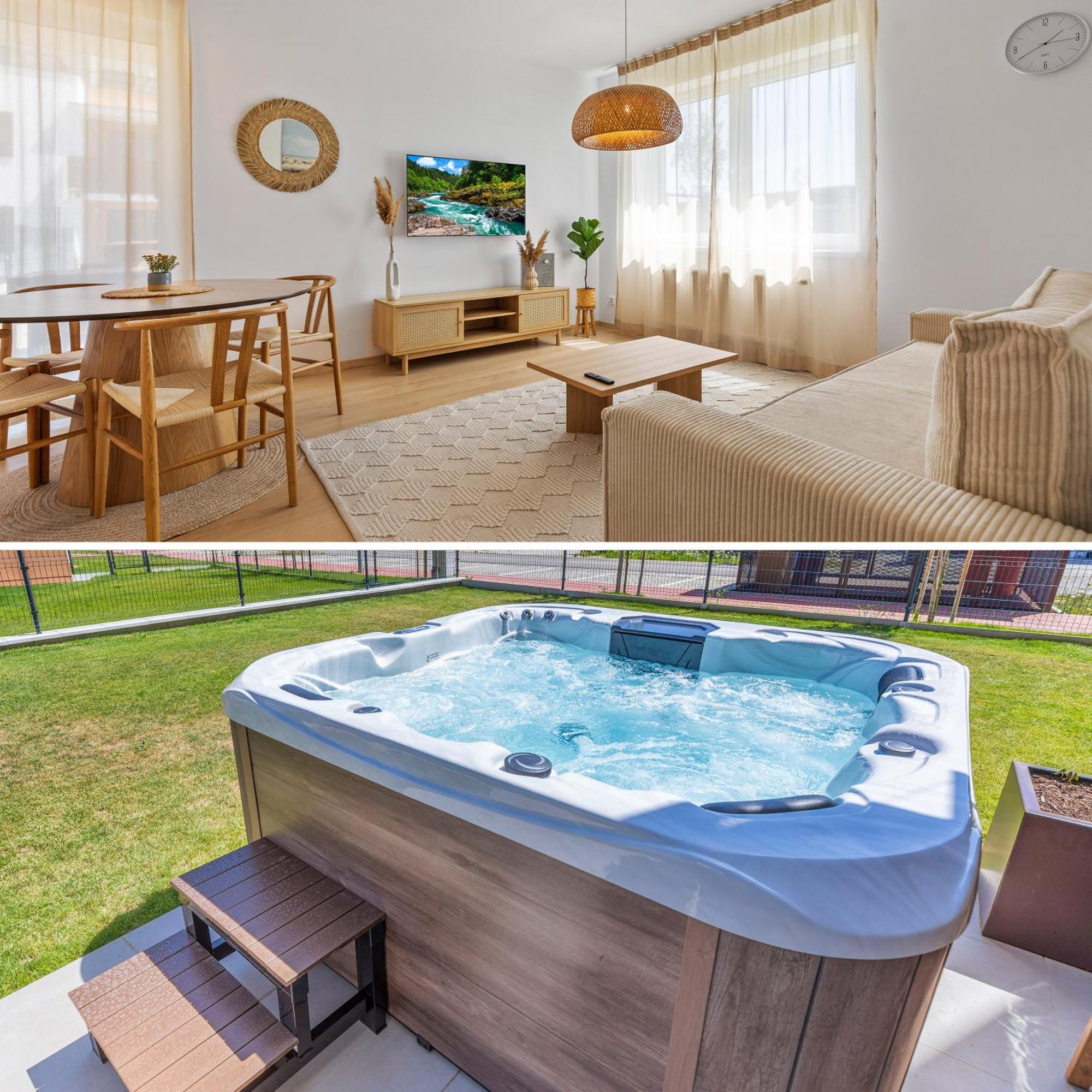 Boho Apt W Jacuzzi, Grill & Garden مودرا المظهر الخارجي الصورة